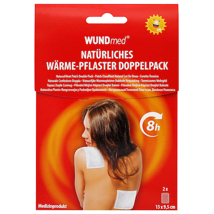 Artikelbild für WUNDmed® Wärmepflaster 02-135 weiß 9,5 x 1,3 cm, 2 St., Artikelnummer 471138