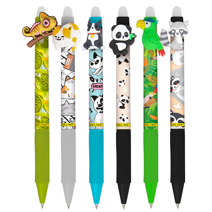 Artikelbild 19 für ONLINE® magiXX Fun Gelschreiber Wild 0,7 mm, Schreibfarbe: blau, 6 St., Artikelnummer 617539