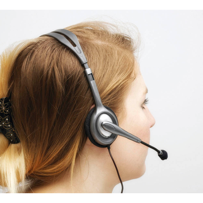 Artikelbild 5 für Logitech H111 Headset schwarz, grau, Artikelnummer 350076