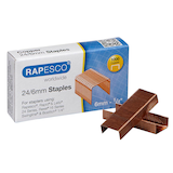 Artikelbild 1 für 1.000 RAPESCO® Heftklammern 24/6, Artikelnummer 620570