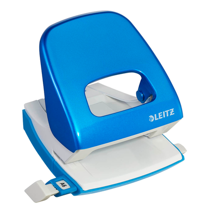 Artikelbild 2 für AKTION: LEITZ Locher NeXXt 5008 WOW blau-metallic mit Prämie nach Registrierung, Artikelnummer 368274