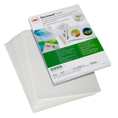 Artikelbild 20 für 50 GBC Laminierfolien glänzend für A3 250 micron, Artikelnummer 492183