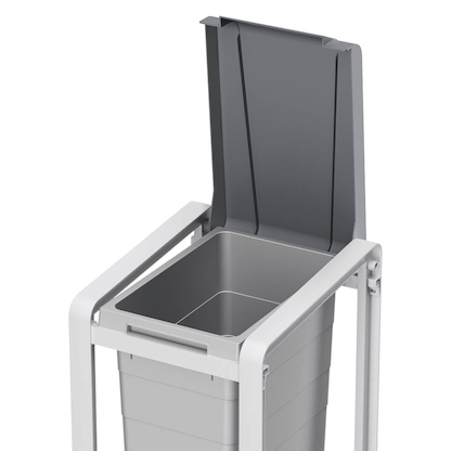 Artikelbild 2 für Hailo ProfiLine Öko XL, Basiseinheit Mülleimer 38,0 l signalgrau, Artikelnummer 123141