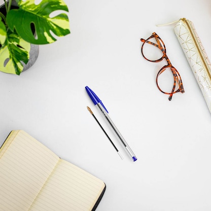 Artikelbild 3 für BIC Cristal Kugelschreiberminen M blau, 50 St., Artikelnummer 844487