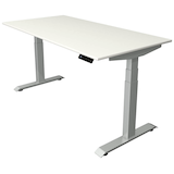 Artikelbild 1 für Kerkmann Move 4 elektrisch höhenverstellbarer Schreibtisch weiß rechteckig, T-Fuß-Gestell silber 160,0 x 80,0 cm, Artikelnummer 997173
