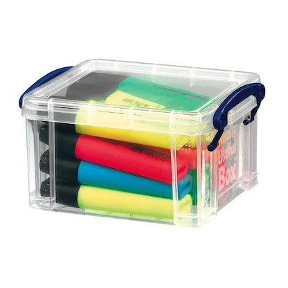Artikelbild 6 für Really Useful Box Aufbewahrungsbox 0,7 l transparent 15,5 x 10,0 x 8,0 cm, Artikelnummer 253807