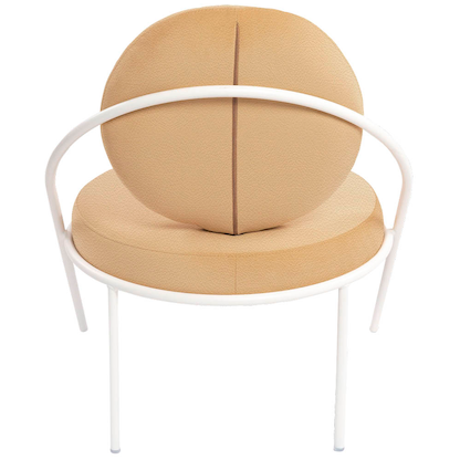 Artikelbild 3 für meet powered by PAPERFLOW Sessel SATURNE elfenbein weiß Kunstleder, 1 St., Artikelnummer 231729