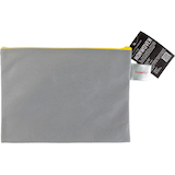 Artikelbild 1 für FolderSys Reißverschlussbeutel grau/gelb 0,15 mm, 1 St., Artikelnummer 372948