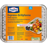 Artikelbild 1 für 4 Toppits Aluschalen Express-Grillpfanne 28,0 x 22,0 cm, Artikelnummer 441517