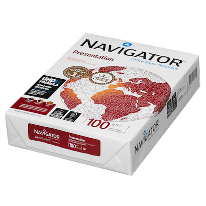 Artikelbild 2 für NAVIGATOR Kopierpapier Presentation DIN A4 100 g/qm 500 Blatt, Artikelnummer 623843