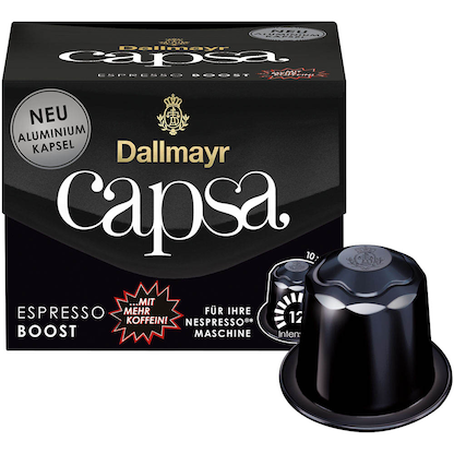 Artikelbild für Dallmayr Capsa Espresso Boost Kaffeekapseln, Robustabohnen 10 Portionen, Artikelnummer 470697