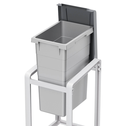 Artikelbild 3 für Hailo ProfiLine Öko XL, Basiseinheit Mülleimer 38,0 l signalgrau, Artikelnummer 123141