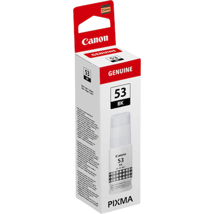 Artikelbild 3 für Canon GI-53 BK/C/M/Y/R/G schwarz, cyan, magenta, gelb, rot, grau Tintenflaschen, 6er-Set, Artikelnummer 876534