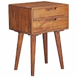 Artikelbild 1 für WOHNLING Nachttisch Massivholz sheesham 47,0 x 36,0 x 66,0 cm, Artikelnummer 906931