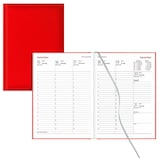 Artikelbild 1 für Lediberg Buchkalender Wochenplaner 2026 rot, Artikelnummer 550578