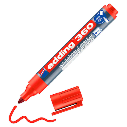 Artikelbild 12 für edding 360 Whiteboard-Marker farbsortiert 1,5 - 3,0 mm, 8 St., Artikelnummer 511166
