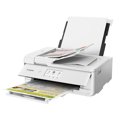 Artikelbild 3 für Canon PIXMA TS9551C 3 in 1 Tintenstrahl-Multifunktionsdrucker weiß, Artikelnummer 592776