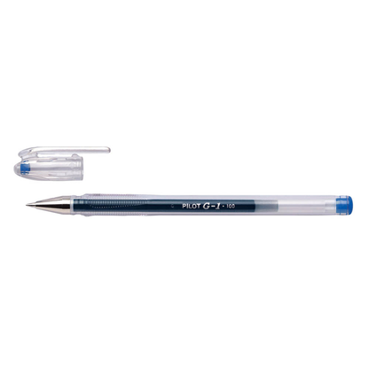 Artikelbild 16 für PILOT G1 Gelschreiber transparent 0,3 mm, Schreibfarbe: blau, 1 St., Artikelnummer 899474