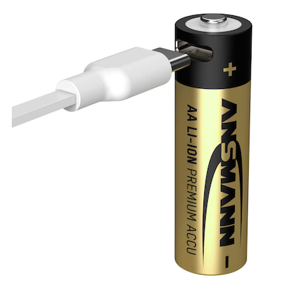 Artikelbild 4 für 8 ANSMANN USB-Akkus mit Ladekabel Premium Mignon AA 1.800 mAh, Artikelnummer 729117