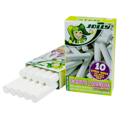 Artikelbild 1 für JOLLY Kreide weiß 10 St., Artikelnummer 312518