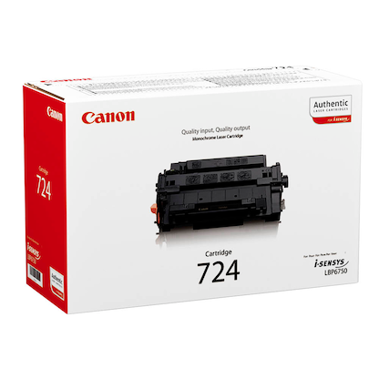 Artikelbild 2 für Canon 724 BK schwarz Toner, Artikelnummer 601716