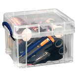 Artikelbild 1 für Really Useful Box Aufbewahrungsbox 3,0 l transparent 24,5 x 18,0 x 16,0 cm, Artikelnummer 253823