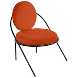 Artikelbild 1 für meet powered by PAPERFLOW Sessel SATURNE rost schwarz Kunstleder, 1 St., Artikelnummer 231458