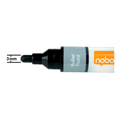 Artikelbild 4 für nobo Liquid Ink Whiteboard-Marker farbsortiert 3,0 mm, 10 St., Artikelnummer 671319