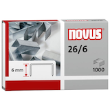 Artikelbild 1 für 1.000 novus Heftklammern 26/6, Artikelnummer 419929