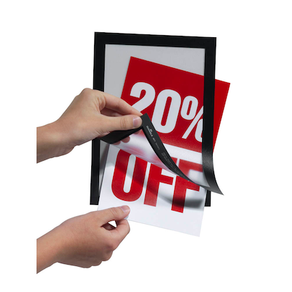 Artikelbild 2 für DURABLE Magnetrahmen selbstklebend DURAFRAME® schwarz A5, 2 St., Artikelnummer 510529