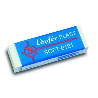 Artikelbild 7 für Läufer Radiergummi Plast Soft weiß, 1 St., Artikelnummer 933679