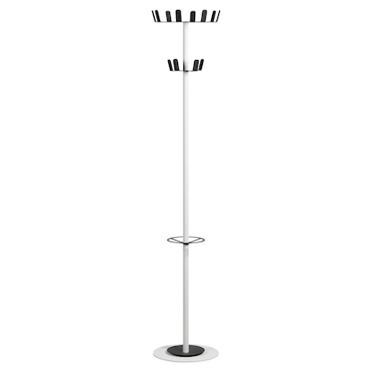 Artikelbild für PAPERFLOW Kleiderständer easyCloth Color Range weiß Metall 12 Haken 35,0 x 175,0 cm, Artikelnummer 828647