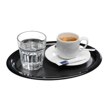 Artikelbild 4 für APS Tablett KAFFEEHAUS schwarz rund 20,0 x 26,0 cm, Artikelnummer 198418