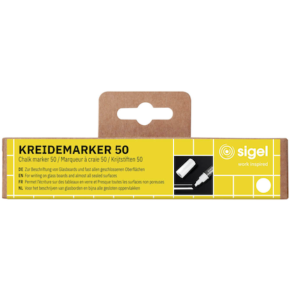 Artikelbild 4 für SIGEL Kreidemarker weiß 1,0 - 5,0 mm, 1 St., Artikelnummer 537936