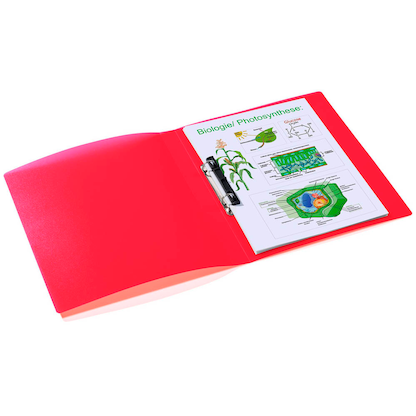 Artikelbild 3 für HERMA Ringbuch 2-Ringe rot 3,5 cm DIN A4, 1 St., Artikelnummer 650378