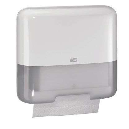 Artikelbild für TORK Papierhandtuchspender Elevation H3 Classic Mini 553100 weiß Kunststoff, Artikelnummer 259960