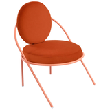 Artikelbild 1 für meet powered by PAPERFLOW Sessel SATURNE rost rosa Kunstleder, 1 St., Artikelnummer 231508