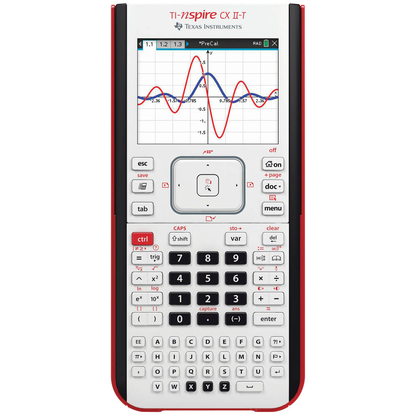 Artikelbild 10 für TEXAS INSTRUMENTS TI-Nspire CX II-T Grafikrechner schwarz/weiss, Artikelnummer 141471