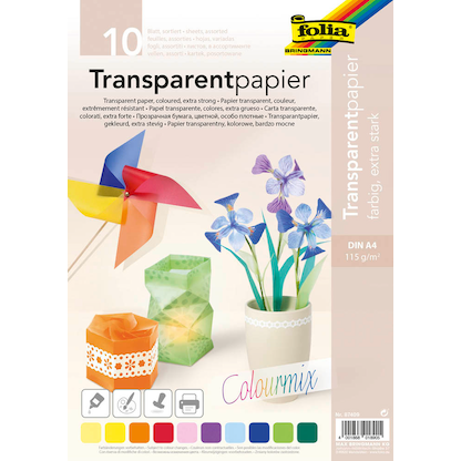 Artikelbild 9 für folia Transparentpapier 115 g/qm, 10 Blatt, Artikelnummer 156253