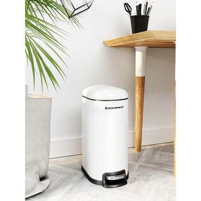 Artikelbild 4 für SONGMICS Mülleimer 10,0 l weiß, Artikelnummer 291983