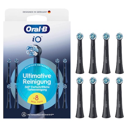 Artikelbild für 8 Oral-B iO Ultimative Reinigung Zahnbürstenaufsätze, Artikelnummer 648517