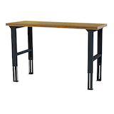 Artikelbild 1 für Simplaflex® Systemeinrichter Werkbank anthrazit, RAL 7016 150,0 x 60,0 x 76,0 - 106,0 cm, Artikelnummer 684007