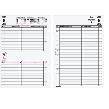 Artikelbild 16 für bind Kalendereinlage 2026 A5, Artikelnummer 591766