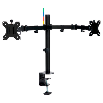 Artikelbild 2 für Kensington Monitor-Halterung SmartFit Ergo Dual K55409WW schwarz für 2 Monitore, Tischklemme, Tischbohrung, Artikelnummer 294514