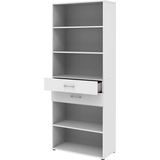 Artikelbild 1 für röhr Regalschrank direct.office, 859W681000 weiß 80,0 x 34,4 x 212,5 cm, Artikelnummer 468312