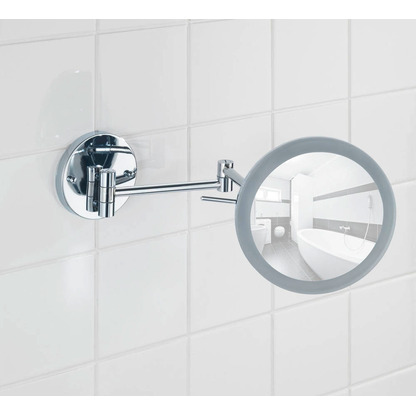 Artikelbild 4 für WENKO Wand-Kosmetikspiegel beleuchtet Aura silber, Artikelnummer 528774
