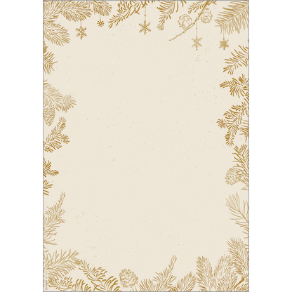 Artikelbild 23 für SIGEL Weihnachtsbriefpapier Golden Christmas Motiv DIN A4 90 g/qm 100 Blatt, Artikelnummer 912301