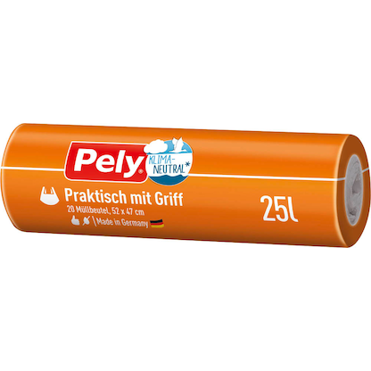 Artikelbild für Pely Müllbeutel 25,0 l weiß, 20 St., Artikelnummer 148949