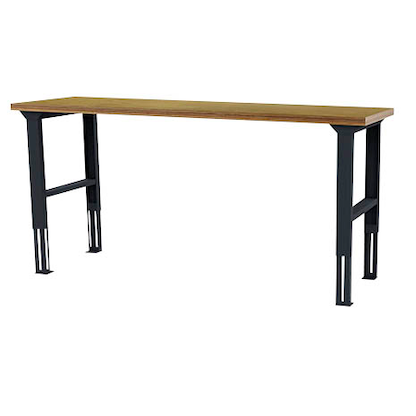 Artikelbild 11 für Simplaflex® Systemeinrichter Werkbank anthrazit, RAL 7016 200,0 x 60,0 x 76,0 - 106,0 cm, Artikelnummer 684029