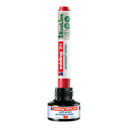Artikelbild 10 für edding 21 EcoLine Permanentmarker farbsortiert 1,5 - 3,0 mm, 4 St., Artikelnummer 284968